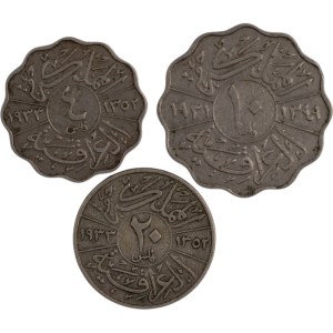 Irak 1931-33 4/10/20 Fils (3 Pièces)