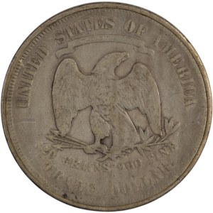 United States 1878 Trade Dollar - Locket - S'ouvre avec la photo