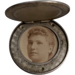 United States 1878 Trade Dollar - Locket - S'ouvre avec la photo