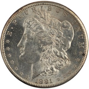 United States 1881-S Morgan Silver Dollar