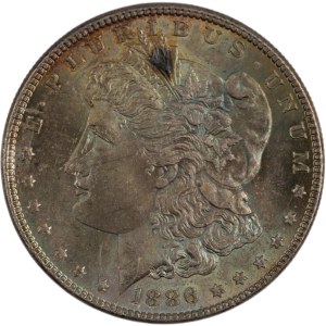 United States 1886 Morgan Silver Dollar