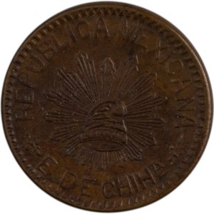 Mexico 1915 10 Centavos Chihuahua