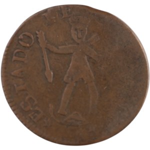 Mexico 1855 Chihuahua 1/4 Real