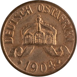 German 1904 East Africa A 1/2 Heller