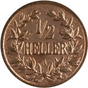 German 1904 East Africa A 1/2 Heller