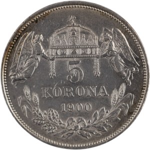 Hungary 1900 5 Korona