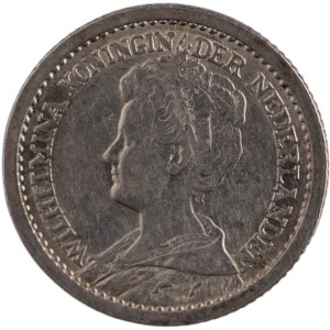Netherlands 1912 Silver 1/2 Gulden Key Date