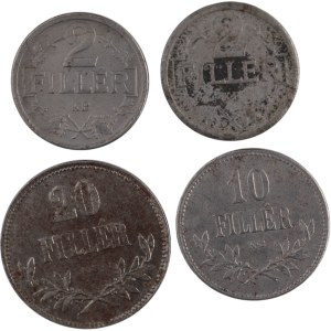 Hungary 1918-1946 Key Dates (4 Pieces)