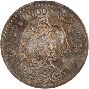 Mexico 1914 Silver 50 Centavos