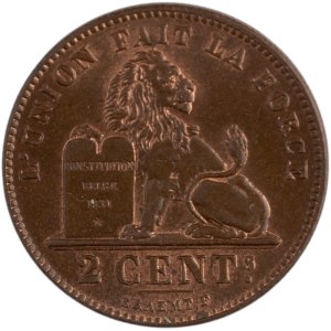 Belgium 1905 2 Centimes
