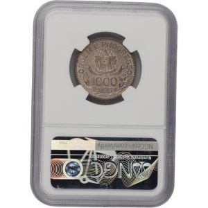 Brazil 1913 Silver 1000 Reis