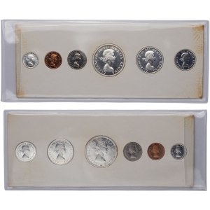 Canada 1958 e 1959 Proof Like Coin Sets (2 set)