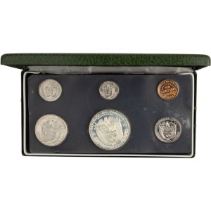 Panama 1973 Coin Proof Set (6 Pieces)