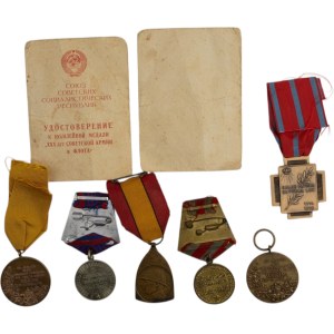 World Medal Lot Including Belgium, German, Russian.