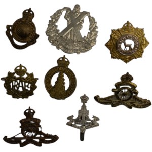 Canada / Great Britain Badge Lot (8 Pieces)