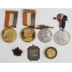 Canada / Great Britain Lot of Royal Medals and Pins