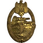 German Bronze Grade Panzer Assault Badge