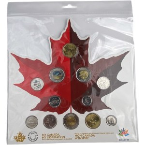 Canada 2017 150 Circulation 12 Coin Collection Lot (6 set)