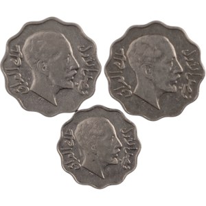 Iraq 1931-33 AH1349-AH1352 (3 Coins)
