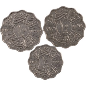 Iraq 1931-33 AH1349-AH1352 (3 Coins)