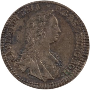 Hongrie 1744 Argent 1/4 Thaler