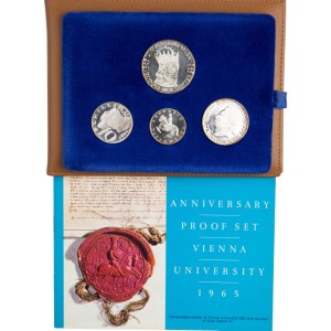 Austria 1965 Silver Proof Set (4 Pieces)