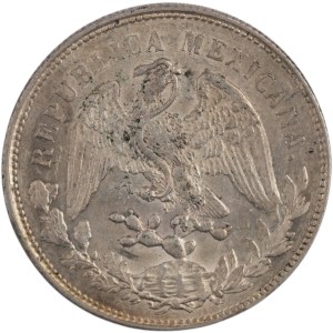 Mexique 1902 Zs FZ Argent 1 Peso