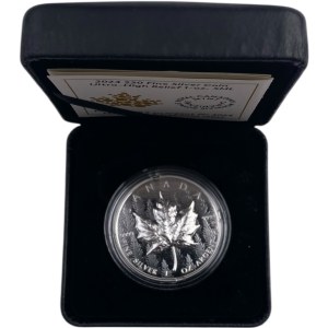 Canada 2024 $20 Ultra High Relief 1oz Silver Maple Leaf Pure Silver Coin
