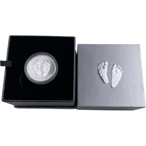 Canada 2024 $10 Welcome To The World: Baby Feet Pure Silver Coin