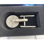 Samoa 2024 $5 Star Trek: USS Enterprise NCC-1701 Shaped 3oz Pure Silver Coin