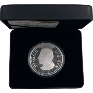 Moneta d'argento puro Canada 2025 5 Cent Multilayered Beaver