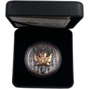 Canada 2025 $20 Ultra High Relief with Rose Gold Plating 1oz Silver Coin