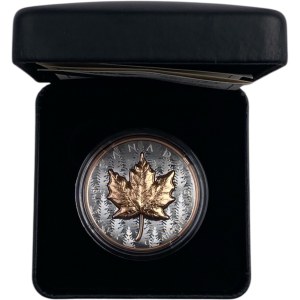 Canada 2025 $20 Ultra High Relief with Rose Gold Plating 1oz Silver Coin
