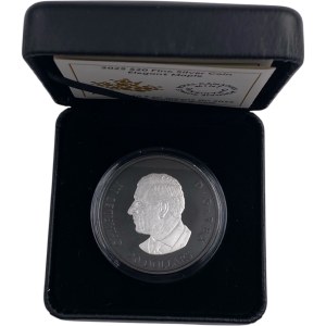 Canada 2025 $ 20 Rodio Nero Elegante Moneta d'argento puro da 1 oz.