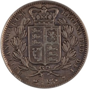 Great Britain 1845 Silver Crown