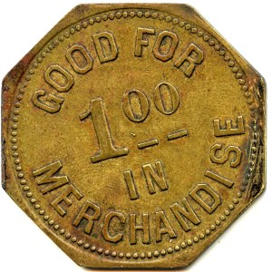 Kanada Berlin Waterloo Co. Ontario. Stuebing &amp; Co. Merchant Token 88-K-A