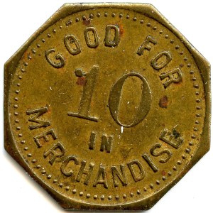 Canada Berlin Waterloo Co. Ontario. Stuebing & Co. Merchant Token 88-K-D
