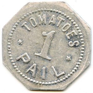Canada Burlington Halton Co. Ontario. Dominion Canners. Merchant Token 156-A-A