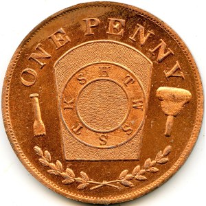 Canada Port Arthur Thunder Bay Dist. Ontario. Masonic Token