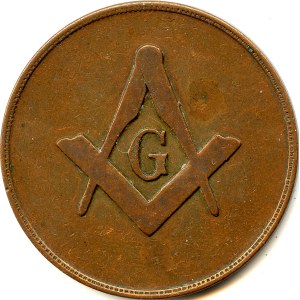Canada Rodney Elgin Co. Ontario. Masonic Token