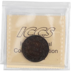 Canada 1891 1 Cent LL SD, Obv. 3