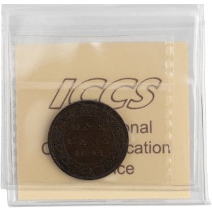 Canada 1891 SL SD 1 Cent Dritto 3