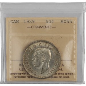 Canada 1939 50 Cent
