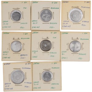 Japan 1926-46 (8 Pieces)