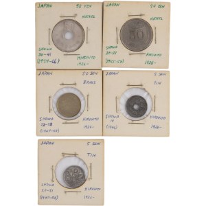 Japan 1926-66 (5 Pieces)