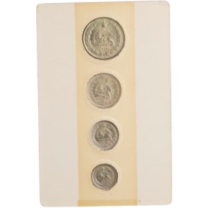 Irán 1955 AH1334 10/5/2/1 rialov (4 kusy)