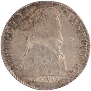 Bolivie 1840 PTS LR Argent 8 Soles