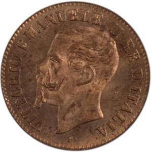 Włochy 1861 M 2 Centesimi