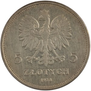 Poland 1928 Silver 5 Złotych