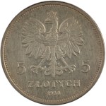 Poland 1928 Silver 5 Złotych